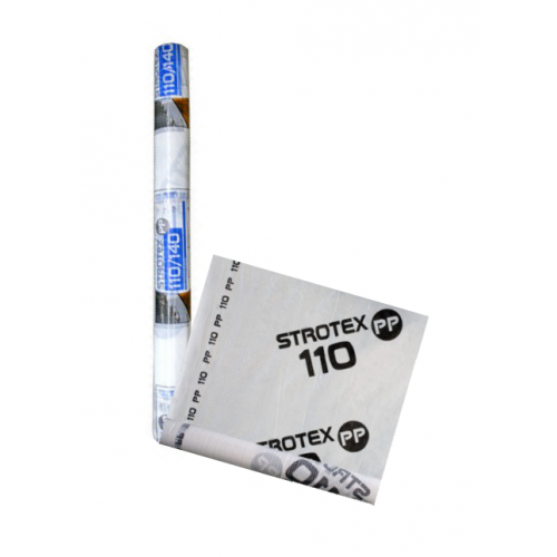 Комплектуючі для покрівлі Гідроізоляційна плівка Strotex PP 110
