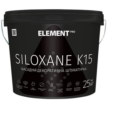 Штукатурка ELEMENT PRO SILOXANE K15