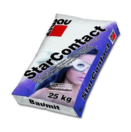 Baumit StarContact 25кг клей для приклеювання та армування ППС та МВ