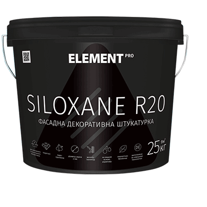 Штукатурка корід ELEMENT PRO SILOXANE R20