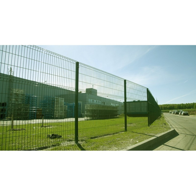 Забор секционый 3D сетка сварная 3*4мм | 1700*2500