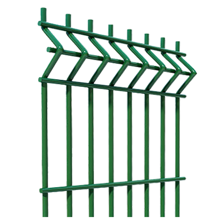 Забор секционый 3D сетка сварная 5*5мм | 1260*2500