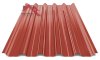 профнастил пк-45 глянцевый красно-коричневый 3009